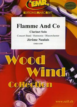couverture Flamme And Co (Clarinet Solo) Marc Reift