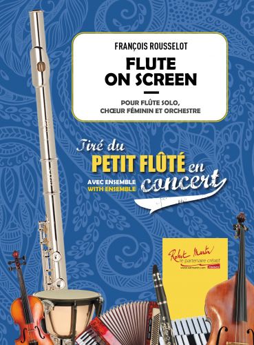 couverture FLUTE ON SCREEN Editions Robert Martin
