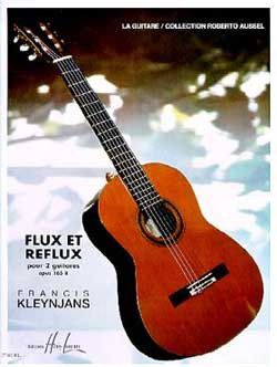 couverture Flux et Reflux Op.165B Editions Henry Lemoine