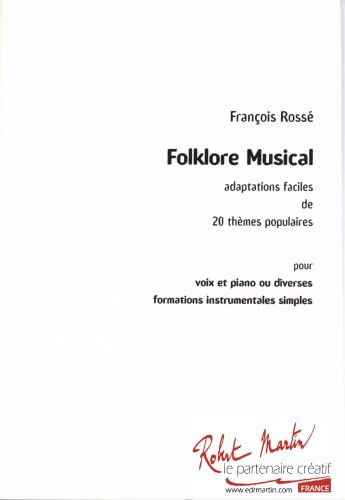 couverture FOLKLORE MUSICAL Robert Martin