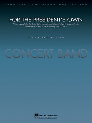 couverture For The President's Own Hal Leonard