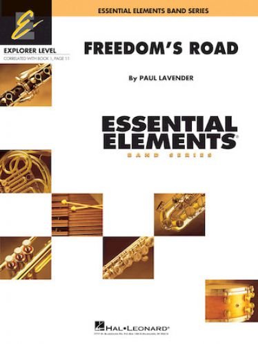 couverture Freedom's Road Hal Leonard