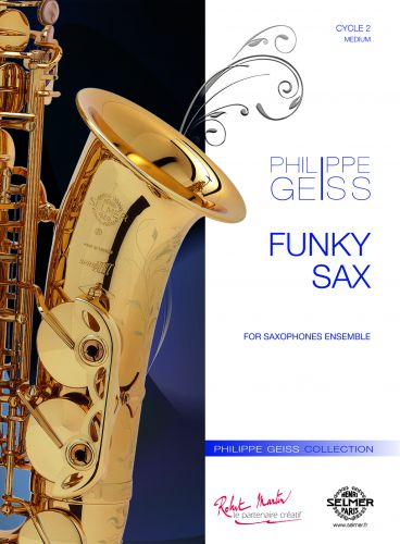 couverture FUNKY SAX Robert Martin