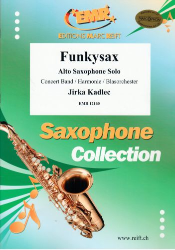 couverture Funkysax Alto Saxophone solo Marc Reift