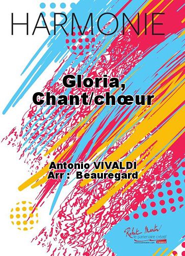 couverture Gloria, Chant/chœur Robert Martin