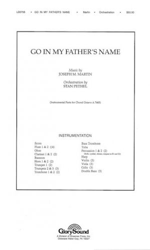 couverture Go in My Father's Name Shawnee Press