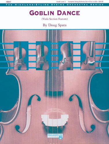 couverture Goblin Dance ALFRED