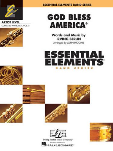 couverture God Bless America Hal Leonard