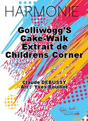 couverture Golliwogg'S Cake-Walk Extrait de Childrens Corner Robert Martin