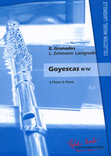 couverture GOYESCAS IV 2 flutes et piano Robert Martin