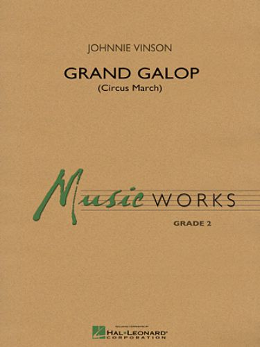 couverture Grand Galop  (Circus March) Hal Leonard