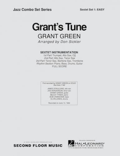 couverture Grant's Tune Second Floor Music