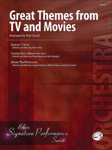 couverture Great Themes from TV and Movies ALFRED