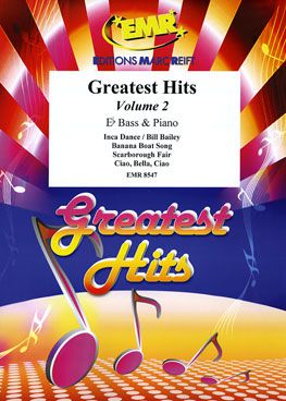 couverture Greatest Hits Volume 2 Eb Bass & Piano Marc Reift