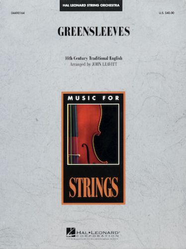 couverture Greensleeves Hal Leonard