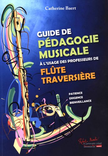 couverture GUIDE DE PEDAGOGIE MUSICALE A l'usage des professeurs de FLUTE TRAVERSIERE Editions Robert Martin