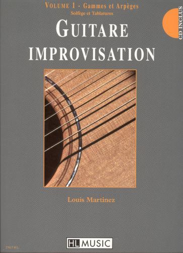 couverture Guitare improvisation Vol.1 Editions Henry Lemoine