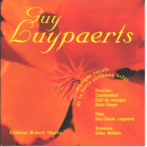 couverture Guy Luypaerts - Cd Robert Martin