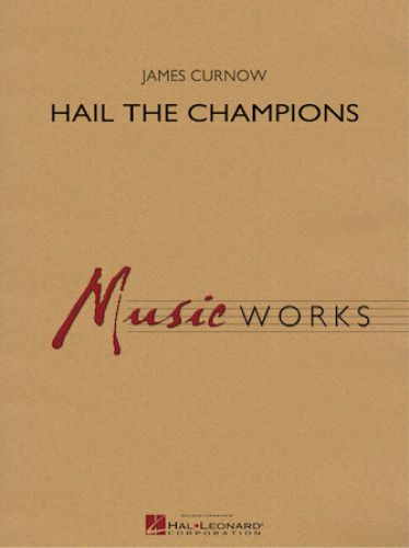 couverture Hail the Champions Hal Leonard
