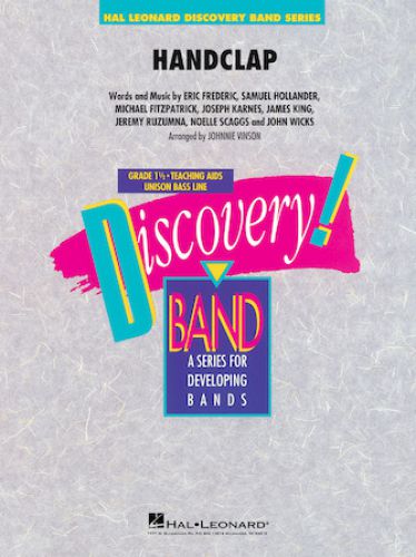 couverture Handclap Hal Leonard