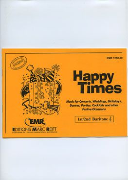 couverture Happy Times (1st/2nd Baritone TC) Marc Reift