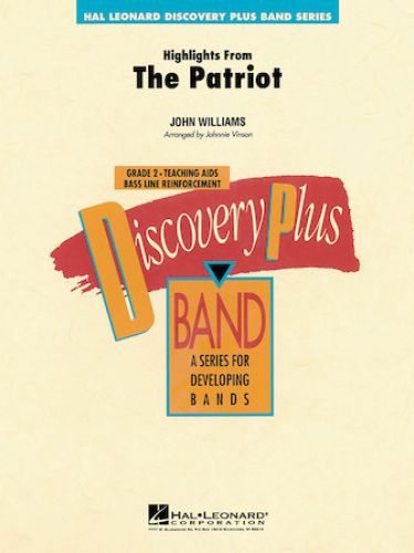 couverture Highlights From The Patriot Hal Leonard