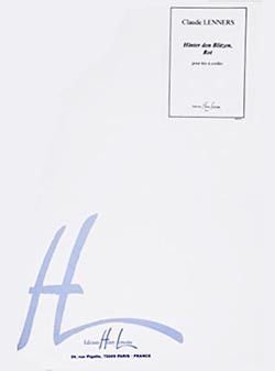 couverture Hinter den Blitzen, rot Editions Henry Lemoine