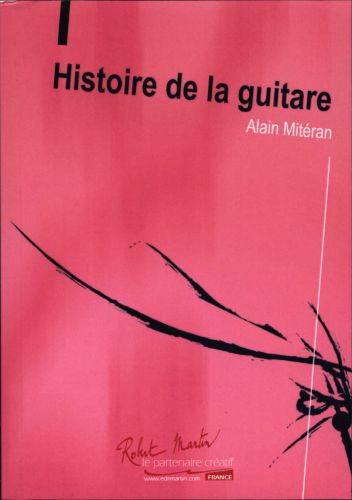 couverture HISTOIRE DE LA GUITARE Editions Robert Martin