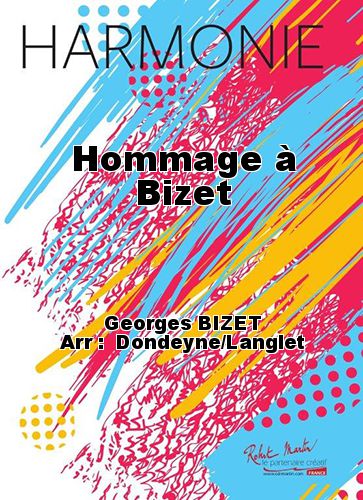 couverture Hommage à Bizet Robert Martin
