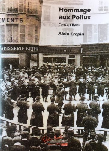 couverture HOMMAGE AUX POILUS Martin Musique