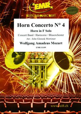 couverture Horn Concerto N° 4 (F Horn Solo) Marc Reift
