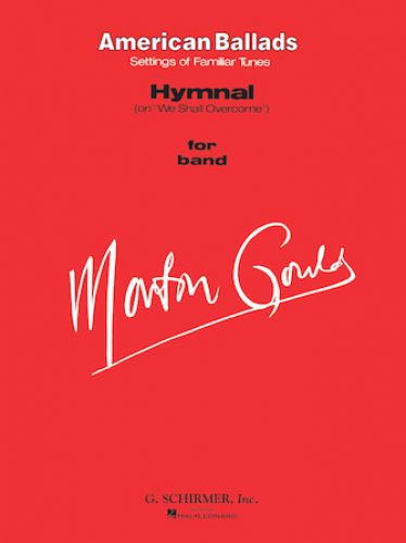 couverture Hymnal (on We Shall Overcome) Schirmer