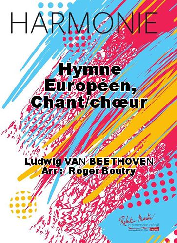 couverture Hymne Européen, Chant/chœur Robert Martin
