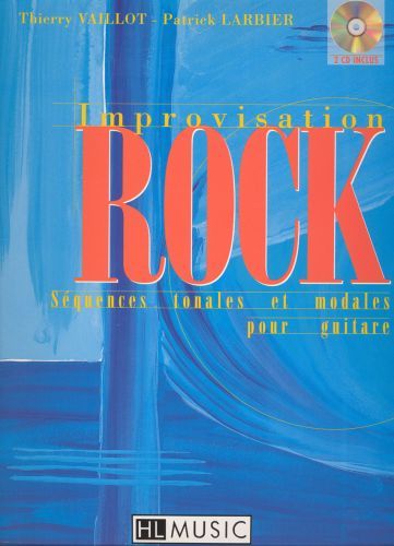 couverture Improvisation rock avec 2 CD Editions Henry Lemoine