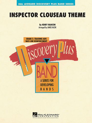 couverture Inspector Clouseau Theme Hal Leonard