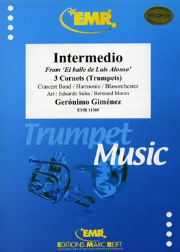 couverture Intermedio TRIO for Trumpets or Cornets Marc Reift