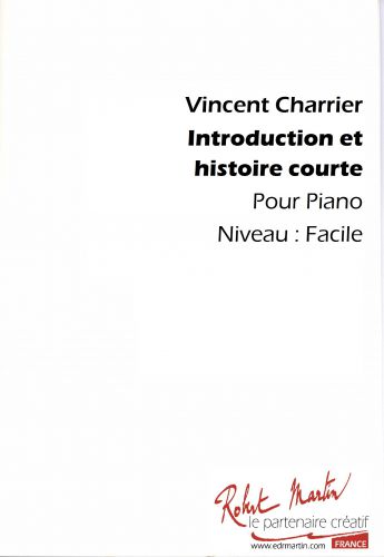 couverture INTRODUCTION ET HISTOIRE COURTE Editions Robert Martin