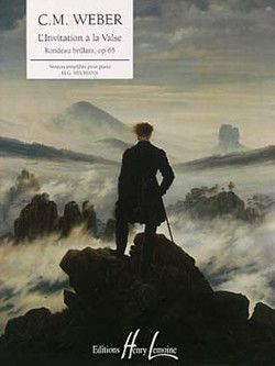 couverture Invitation � la valse Op.65 - Rondo brillant Editions Henry Lemoine
