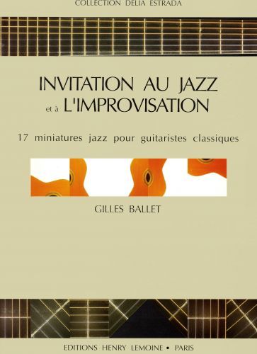 couverture Invitation au jazz et  l'improvisation Editions Henry Lemoine