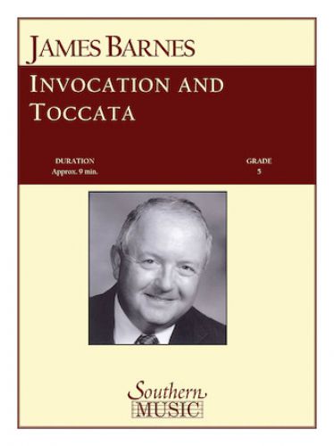 couverture Invocation And Toccata Southern Music Company