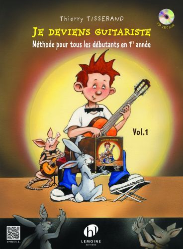 couverture Je deviens guitariste Vol.1 Editions Henry Lemoine