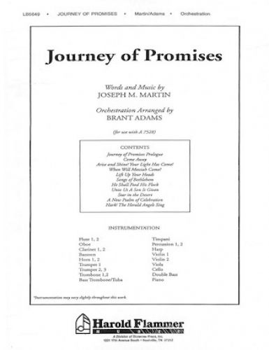 couverture Journey of Promises Shawnee Press