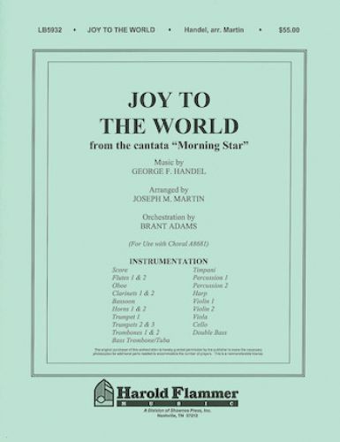 couverture Joy to the World from Morning Star Shawnee Press