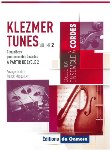 couverture KLEZMER TUNES VOLUME 2 DA CAMERA