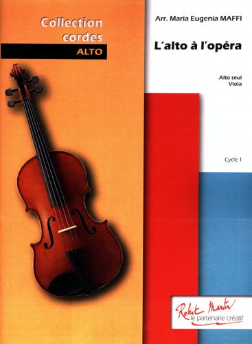couverture L'Alto a l'Opera Editions Robert Martin