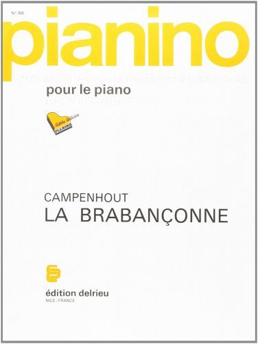 couverture La Brabançonne - Pianino 88 Delrieu