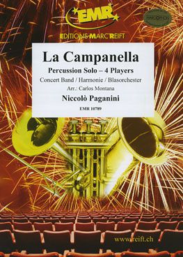 couverture La Campanella (Percussion Solo) Marc Reift
