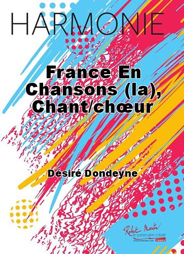 couverture France En Chansons (la), Chant/chœur Robert Martin