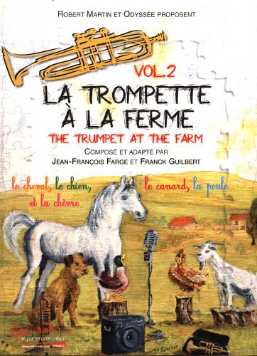 couverture LA TROMPETTE A LA FERME VOL 2 Editions Robert Martin