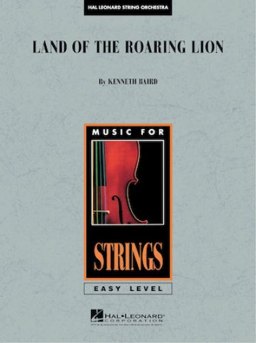 couverture Land of the Roaring Lion Hal Leonard